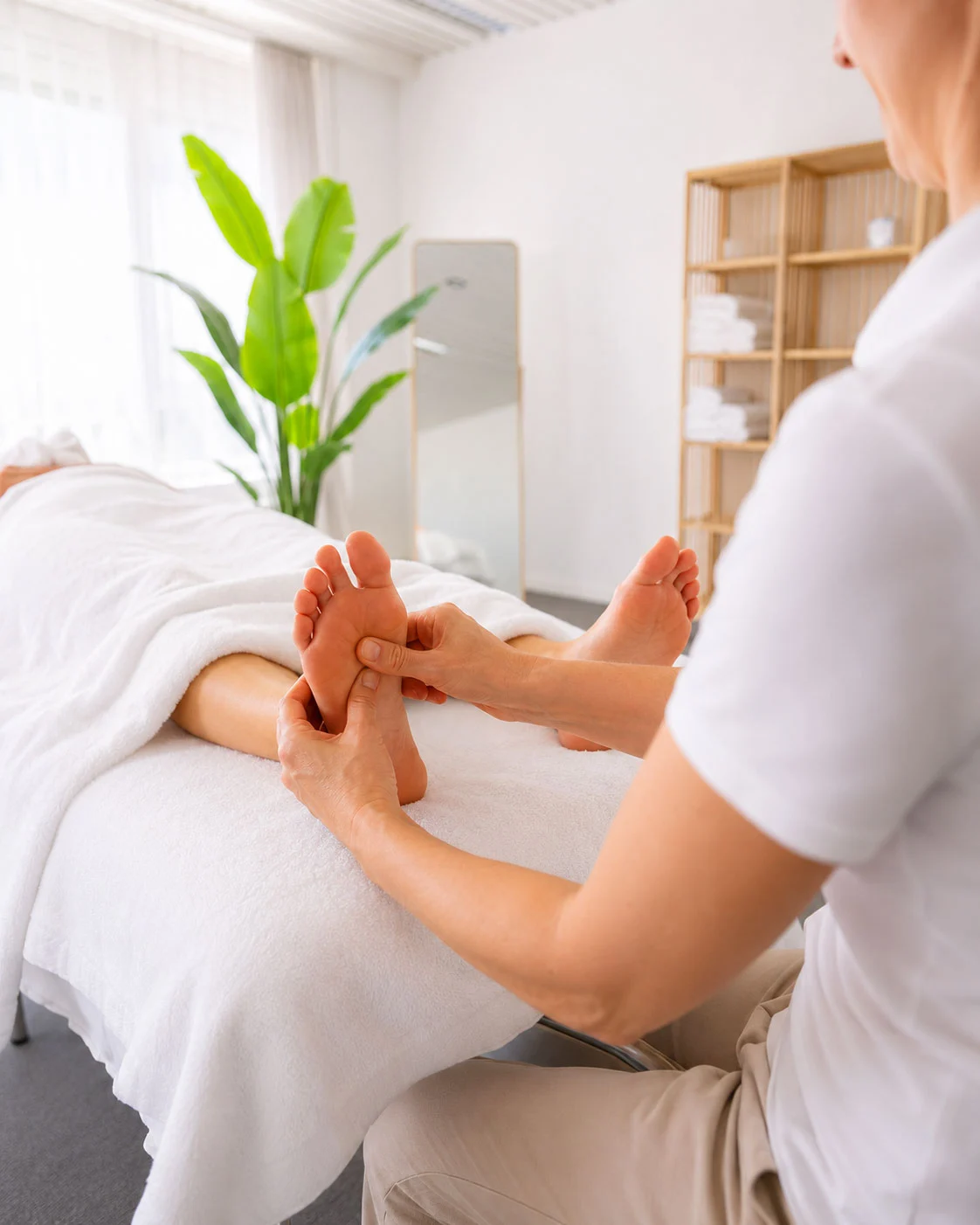 Fussreflexzonenmassage an der Piazza Santeramo – Massage Zentrum Bülach