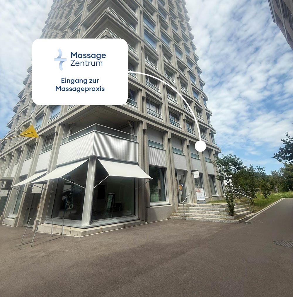 Massage Zentrum Bülach Eingang